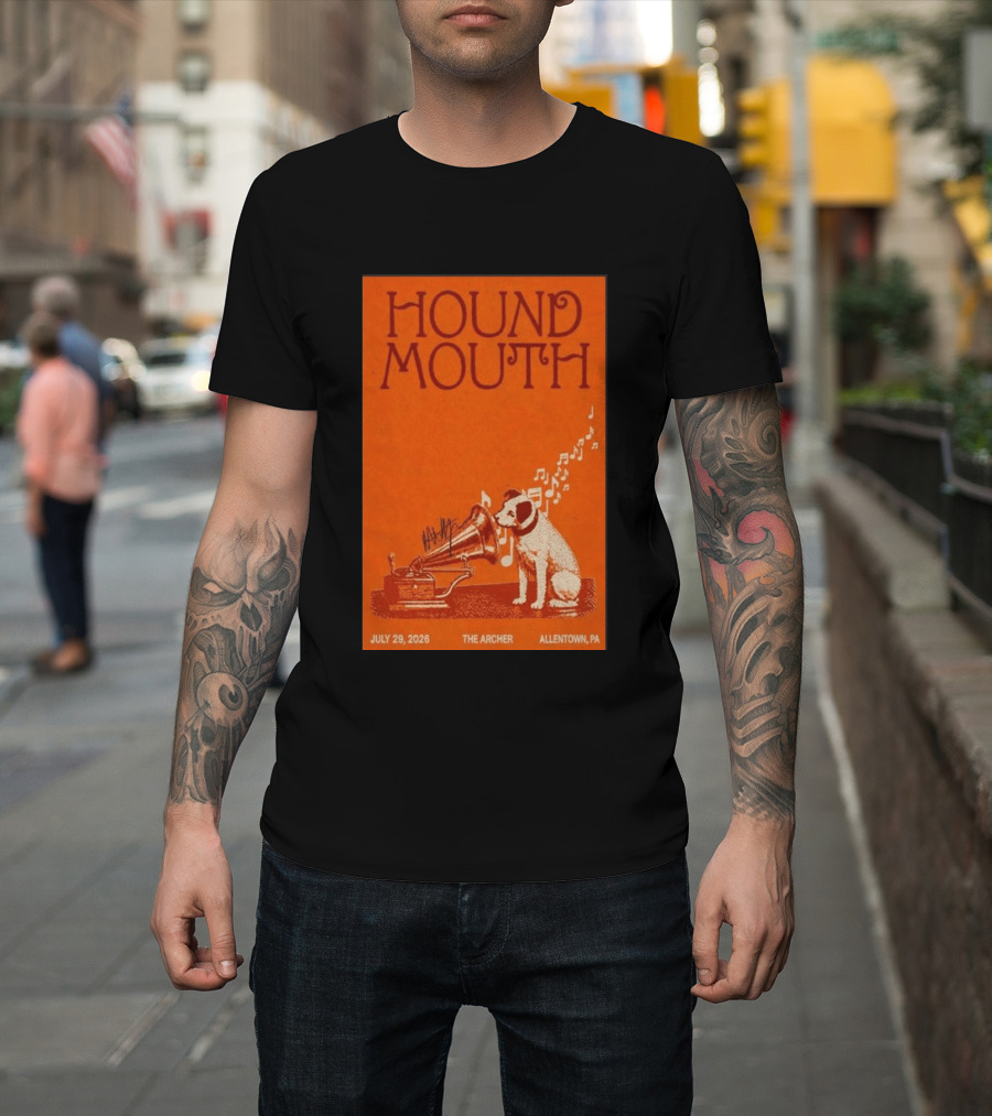 Houndmouth Allentown Pennsylvania Concert July 29 2026 The Archer T-Shirt