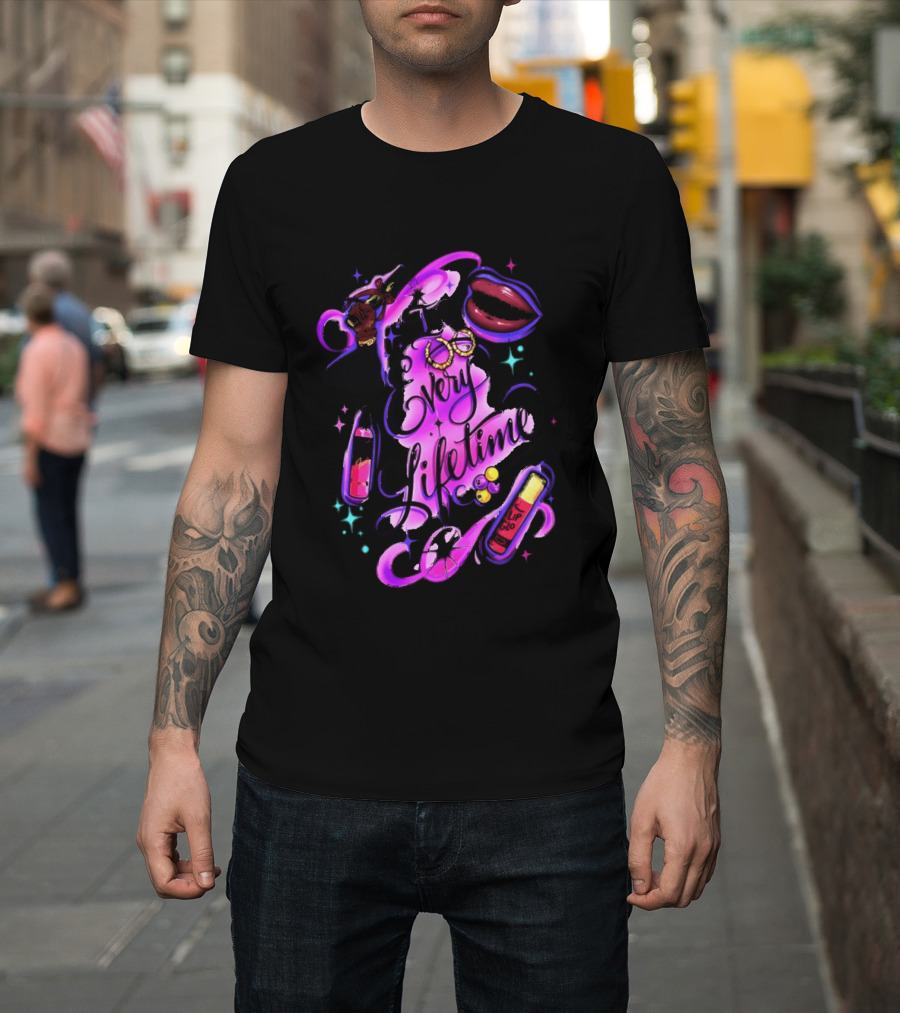 In Every Lifetime Hustle Lip Glo Airbrush T-Shirt