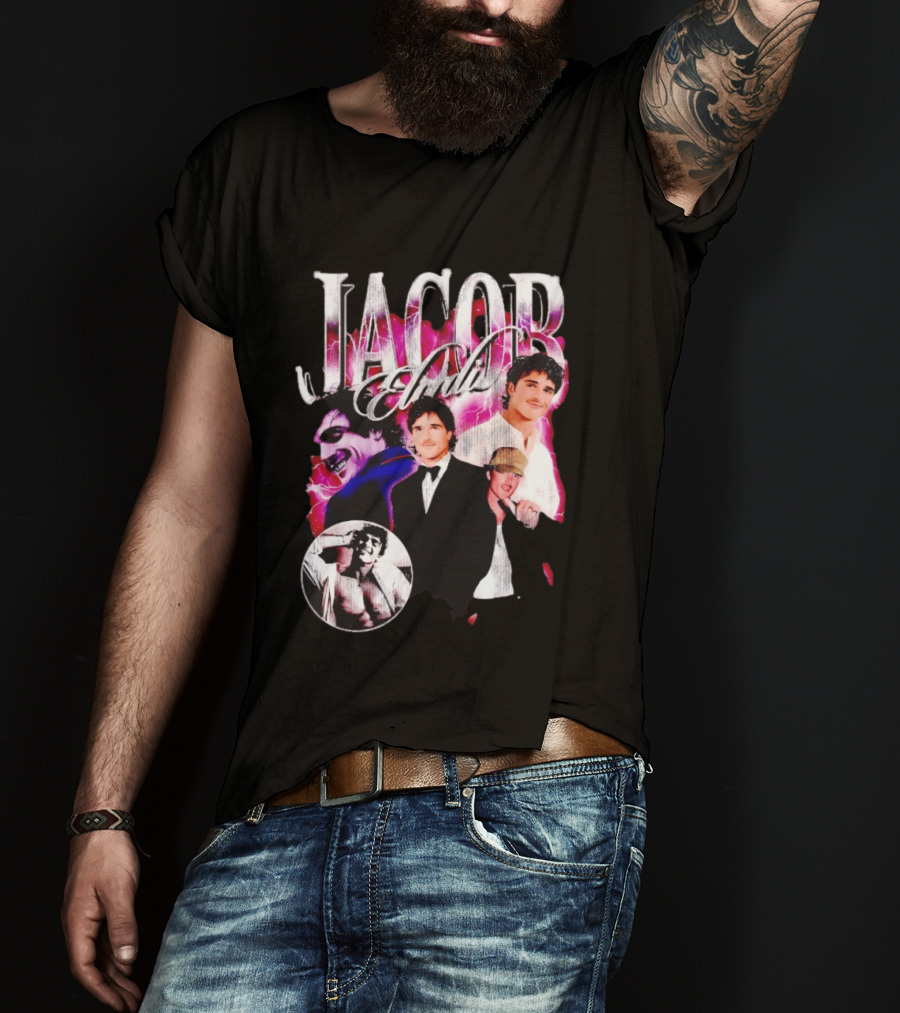 Jacob Elordi Collage Joker Suit Hat Aesthetic T-Shirt