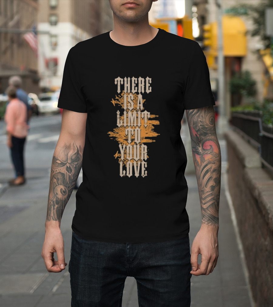 Milestone Store The Amity Affliction There Is A Limit To Your Love Swan Dive Black T-Shirt