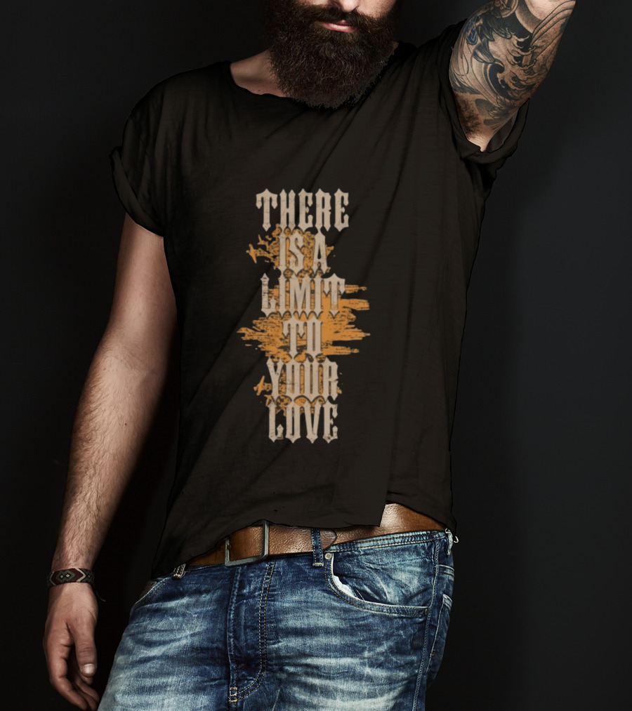 Milestone Store The Amity Affliction There Is A Limit To Your Love Swan Dive Black T-Shirt