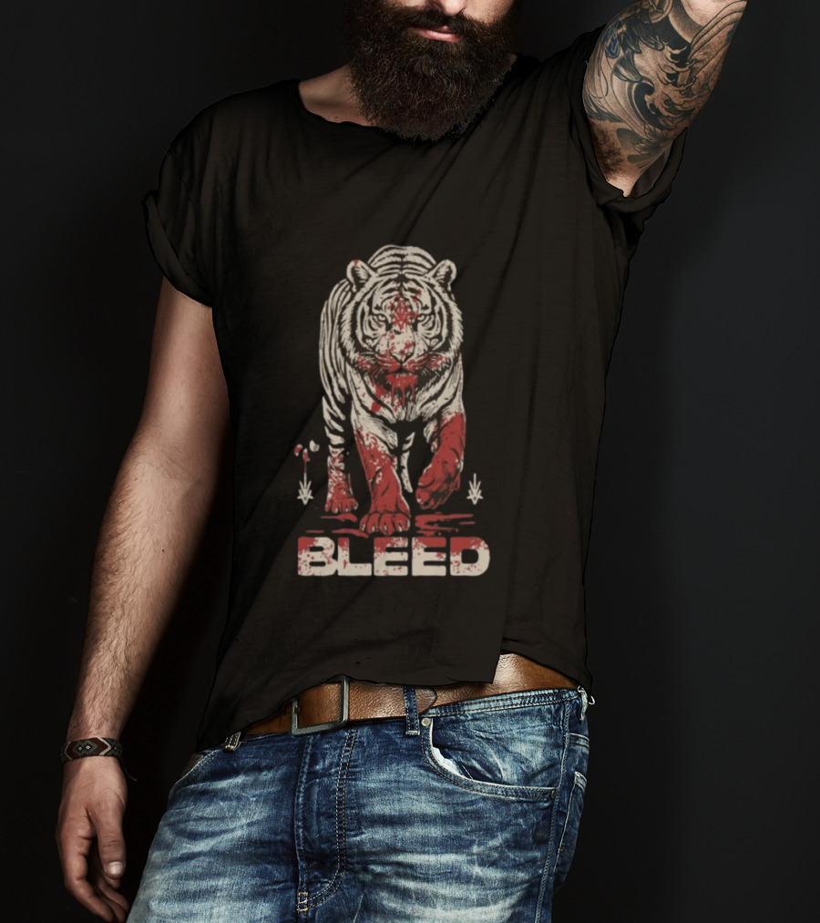 Milestone Store The Amity Affliction White Tiger Blood Bleed T-Shirt
