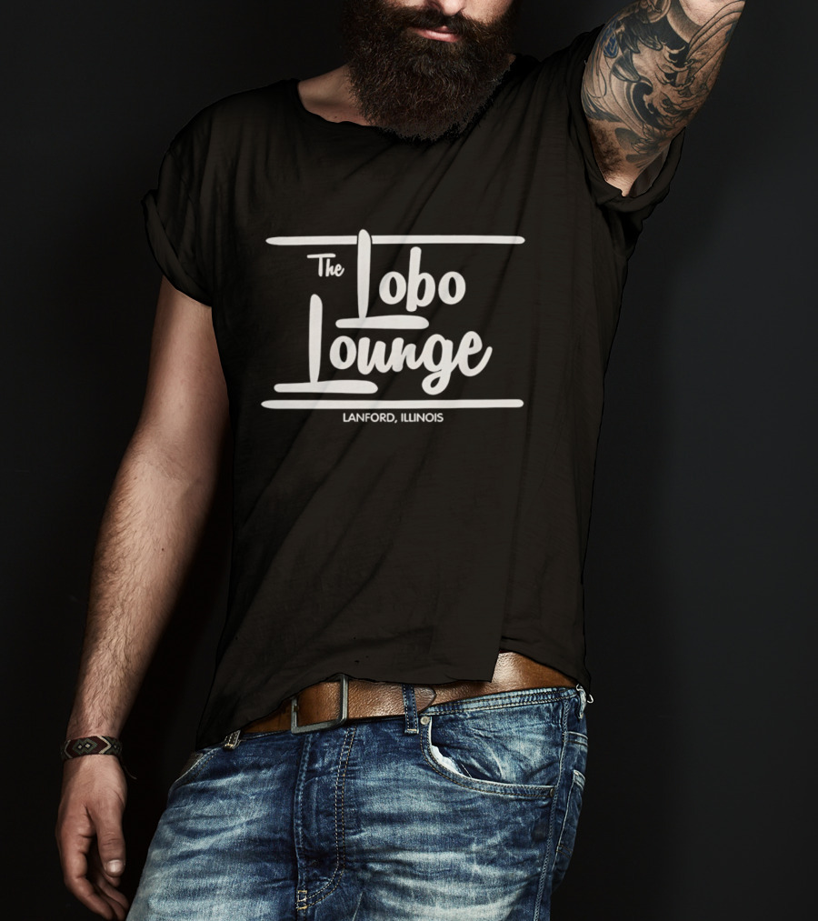 The Lobo Lounge Lanford Illinois TV Show Roseanne T-Shirt