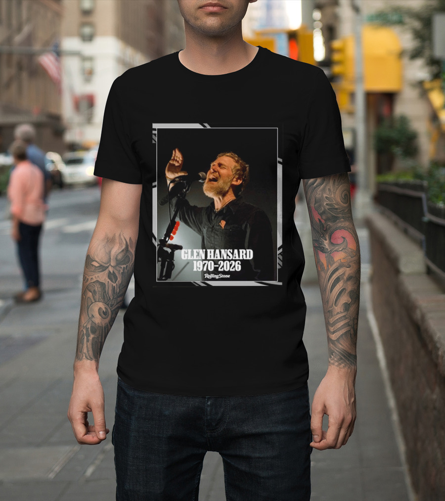 Glen Hansard 1970 2026 Rolling Stone Music Legend T-Shirt