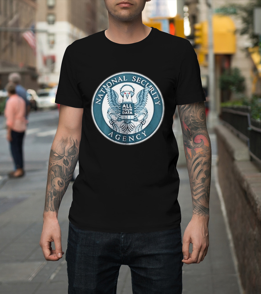 Unplug Big Brother Stop NSA's Mass Surveillance National Security Agency All Your Data T-Shirt