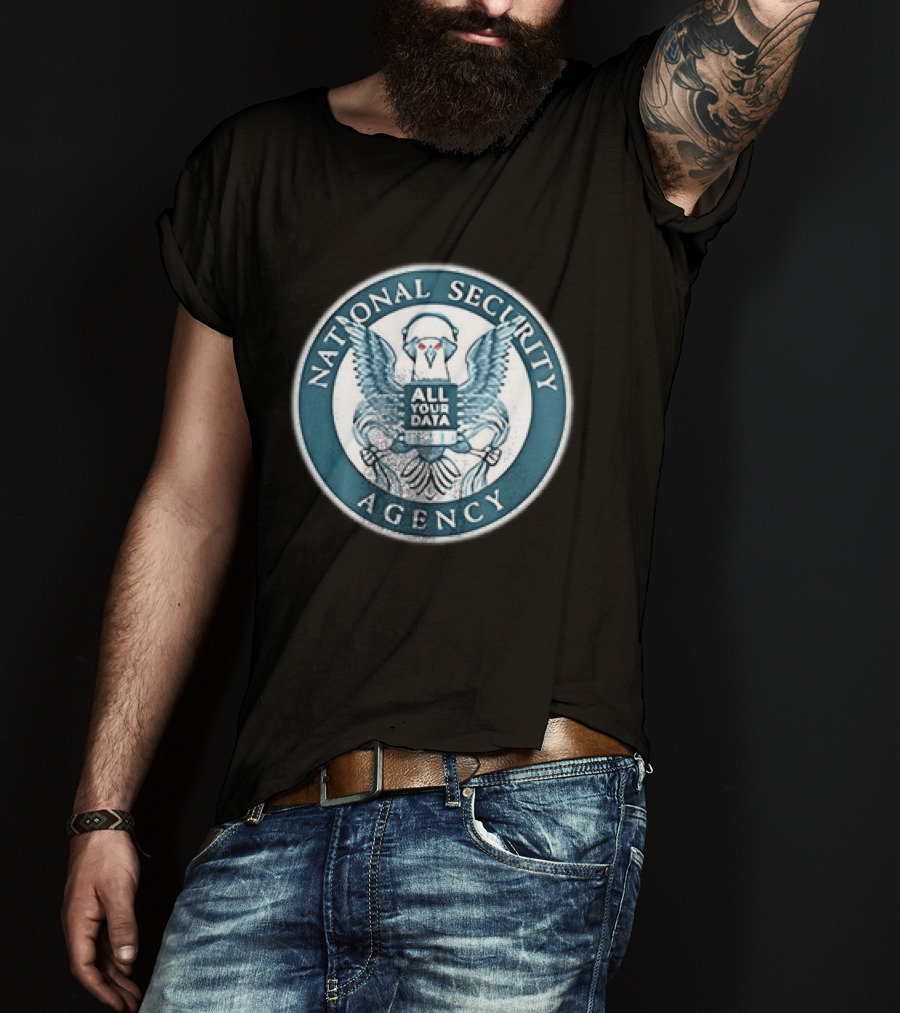 Unplug Big Brother Stop NSA's Mass Surveillance National Security Agency All Your Data T-Shirt