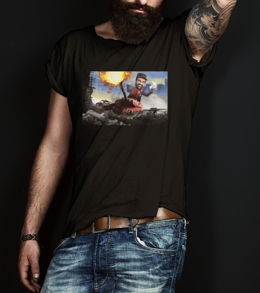 Zohran Mamdani Pied à Terre Tax NYC Explosion Image T-Shirt