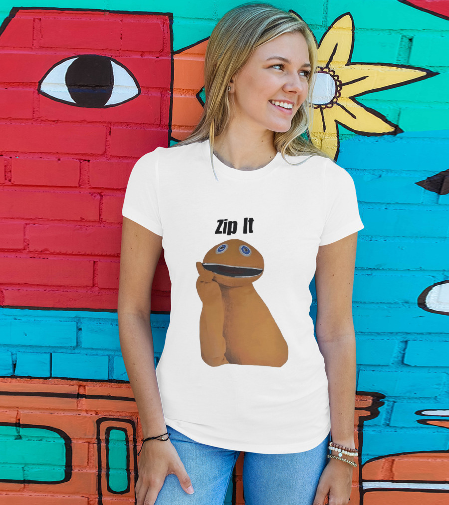 Rainbow Zippy Zip It Character From Thames TV Classic Show T-Shirt