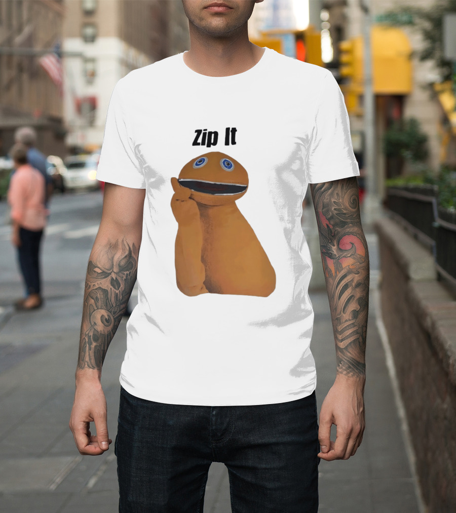 Rainbow Zippy Zip It Character From Thames TV Classic Show T-Shirt