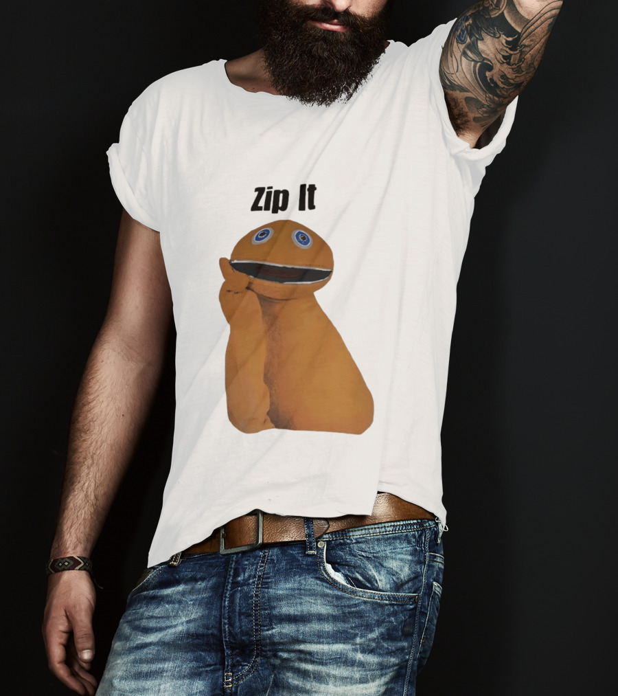Rainbow Zippy Zip It Character From Thames TV Classic Show T-Shirt
