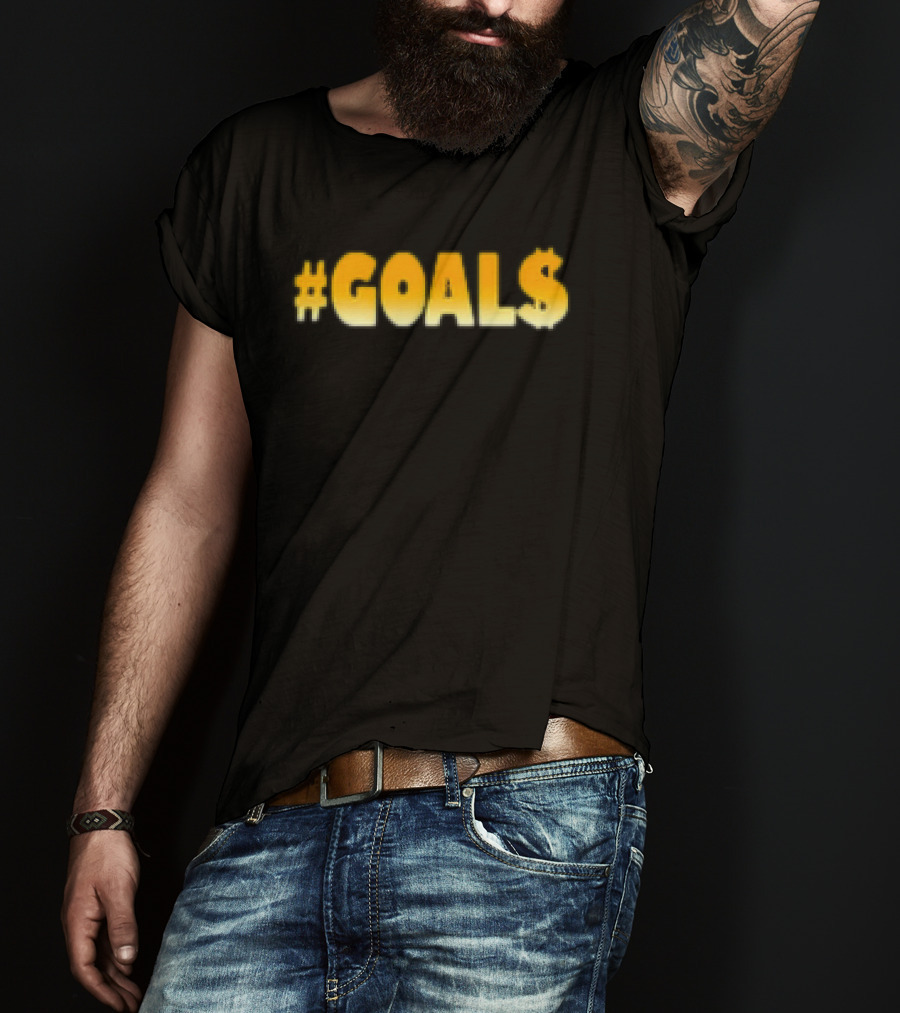 2024 New Year Money Goals Hashtag Wealth Ambitions Motivation T-Shirt