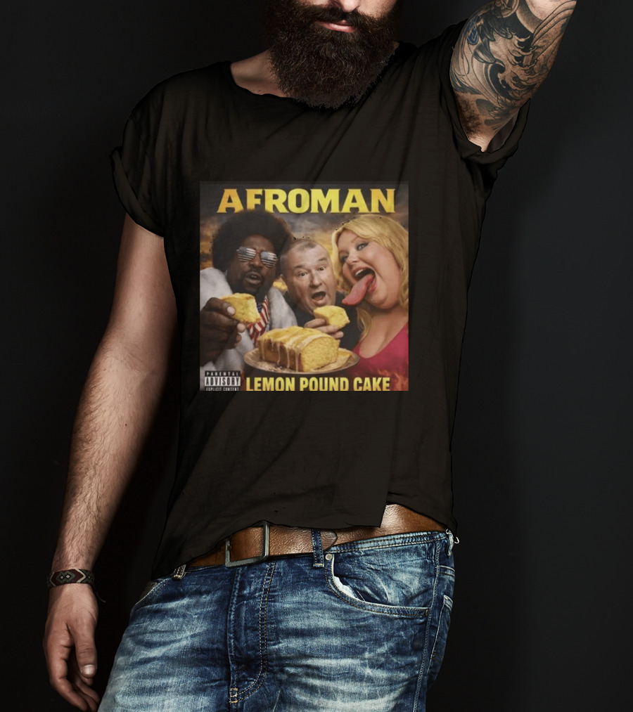 Afroman Lemon Pound Cake Featuring Iconic Cover T-Shirt