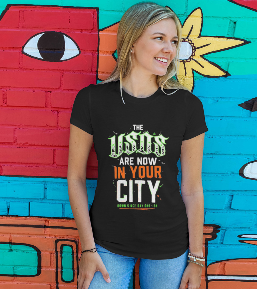 The Usos Are Now In Your City WWE Oooo S Ooo Day One Ish T-Shirt