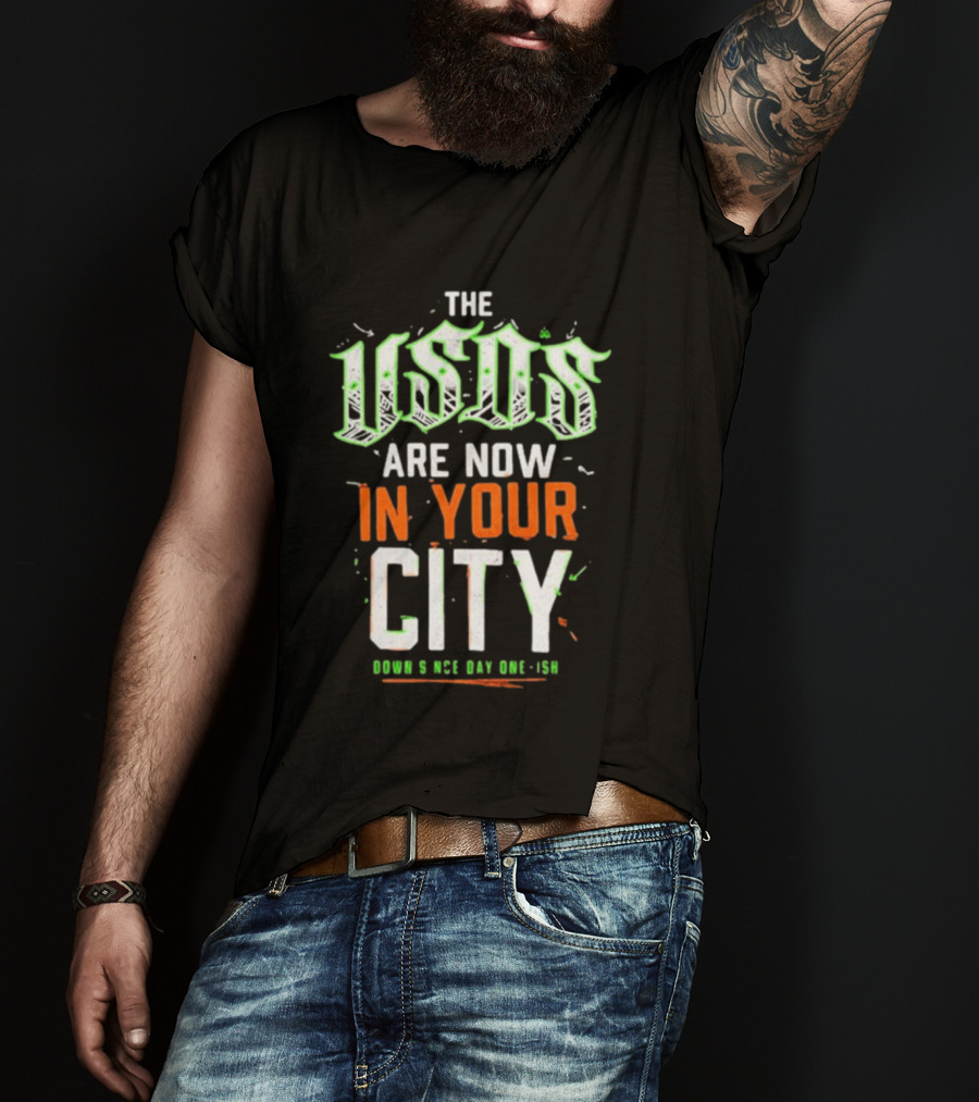 The Usos Are Now In Your City WWE Oooo S Ooo Day One Ish T-Shirt