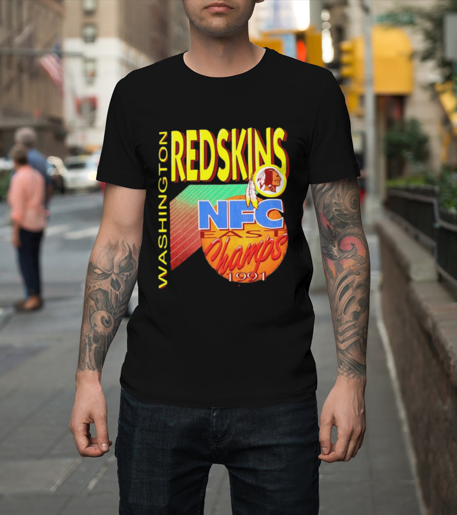 Washington Redskins NFC East Champs 1991 T-Shirt