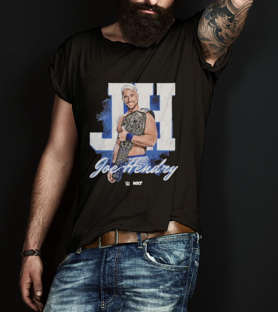 JH Joe Hendry WWE Superstar Officially Licensed Merchandise T-Shirt