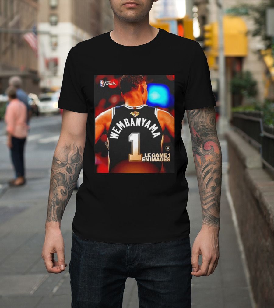 NBA Finals Wembanyama San Antonio Spurs Le Game 1 En Images T-Shirt