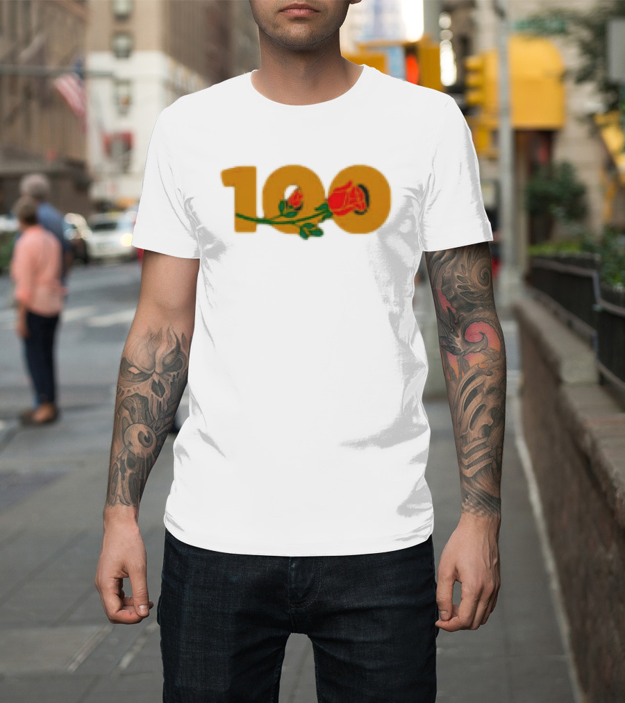 0 SACKS Kansas City Chiefs 100 Rose Celebration T-Shirt