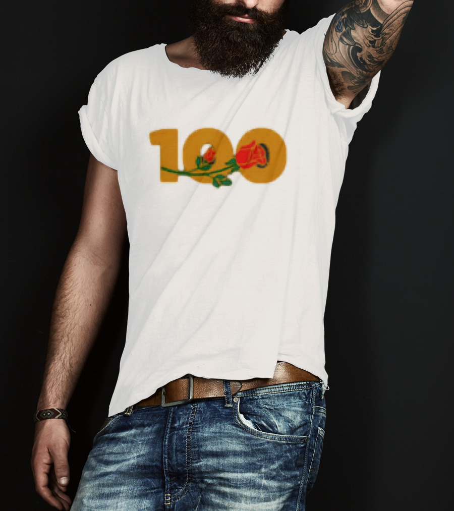 0 SACKS Kansas City Chiefs 100 Rose Celebration T-Shirt