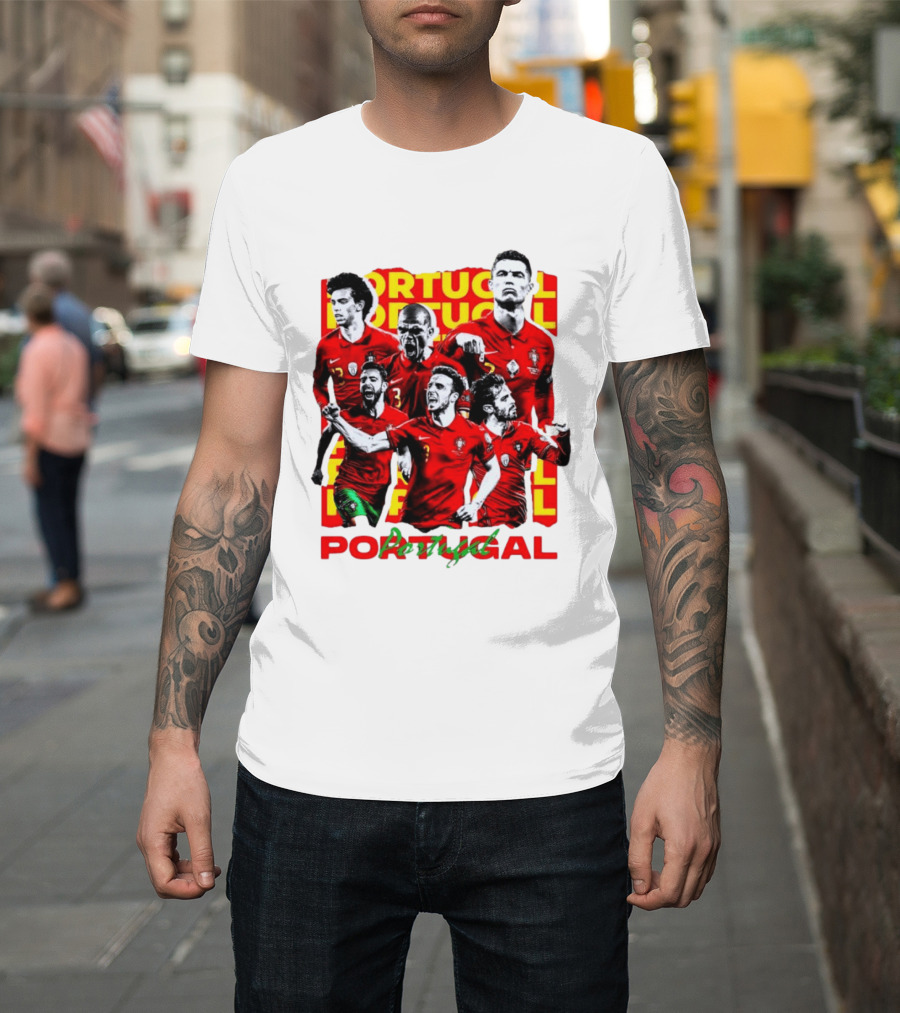 Portugal National Football Team Cristiano Ronaldo Fans T-Shirt