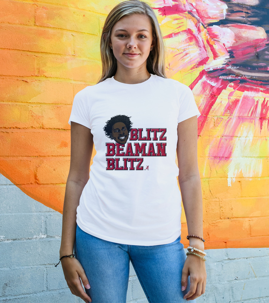 Alabama Crimson Tide Blitz Beaman Blitz Jeremiah Beaman T-Shirt