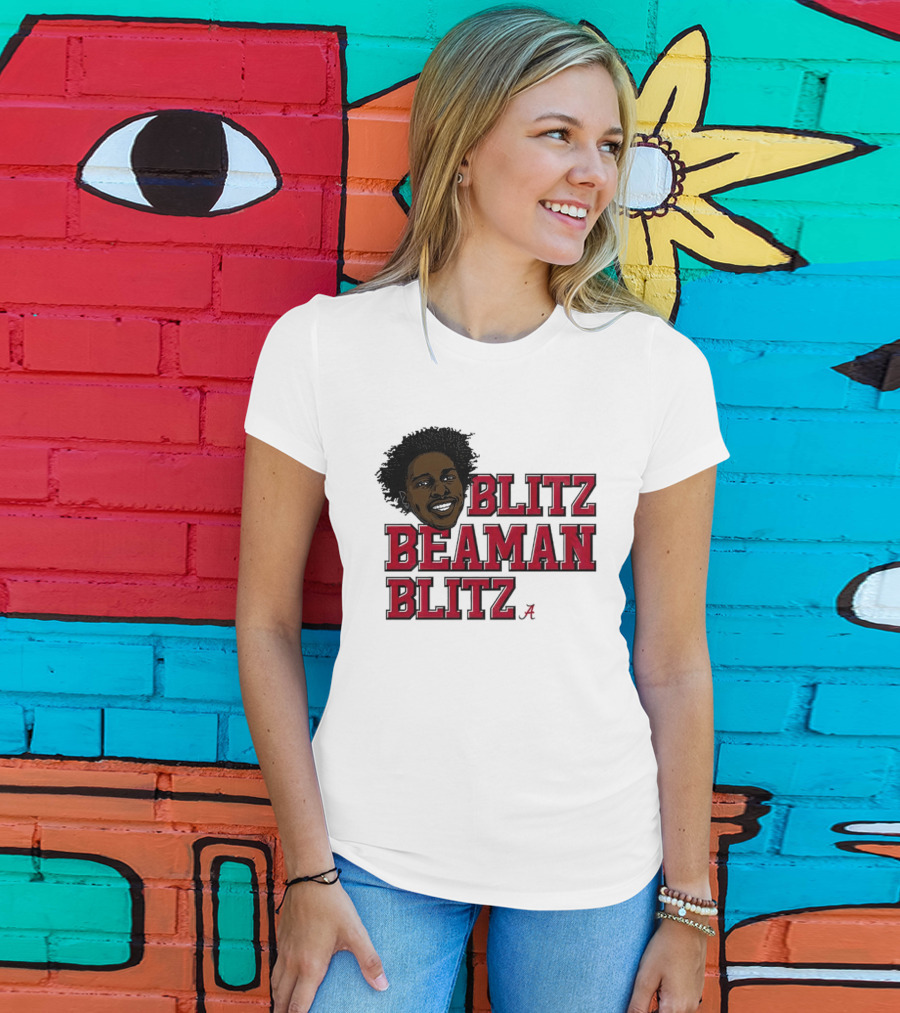 Alabama Crimson Tide Blitz Beaman Blitz Jeremiah Beaman T-Shirt