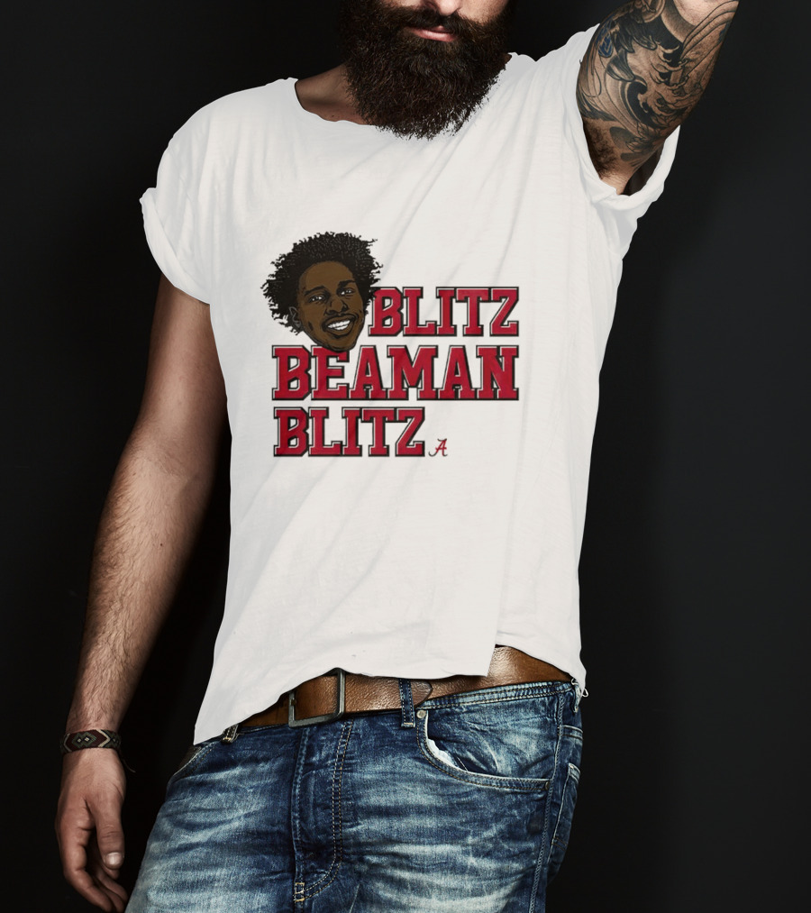Alabama Crimson Tide Blitz Beaman Blitz Jeremiah Beaman T-Shirt
