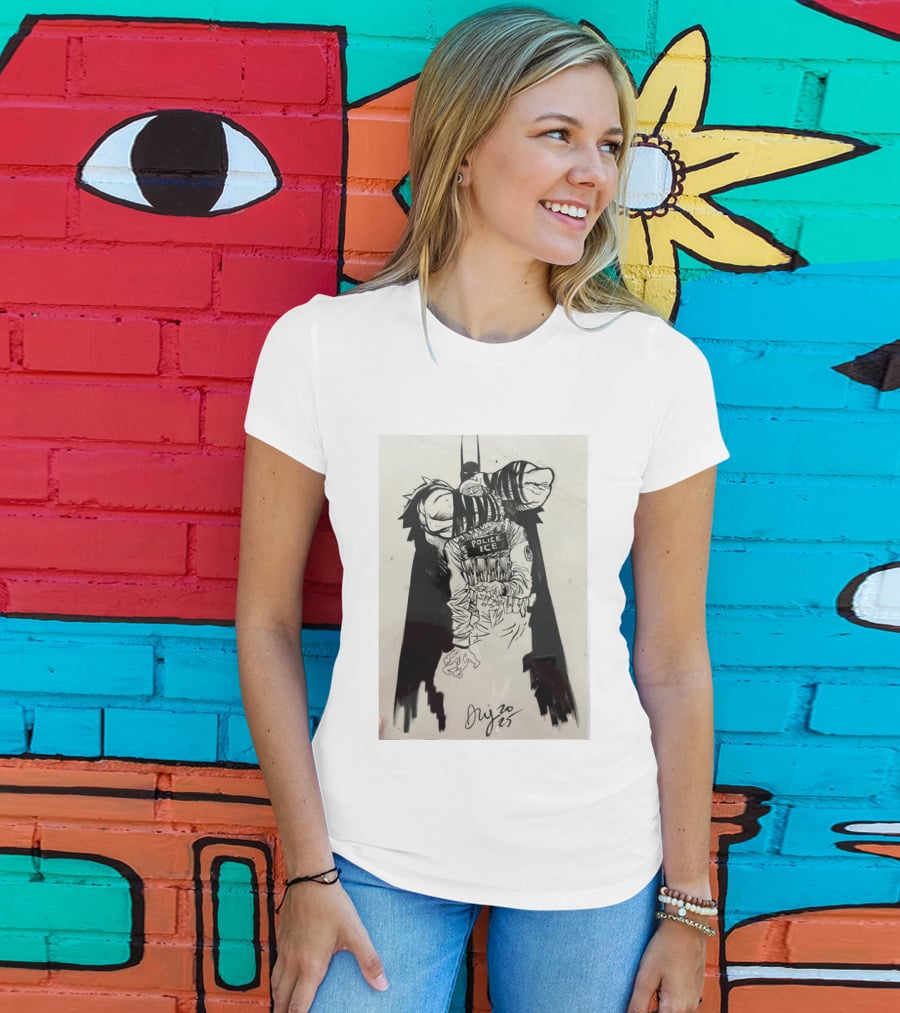Awesome Absolute Batman Police ICE Daniel Warren Johnson DC Comics 2025 T-Shirt