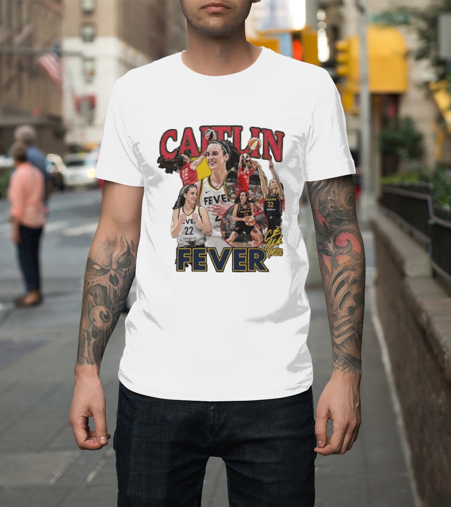 Caitlin Clark 22 Indiana Fever WNBPA T-Shirt