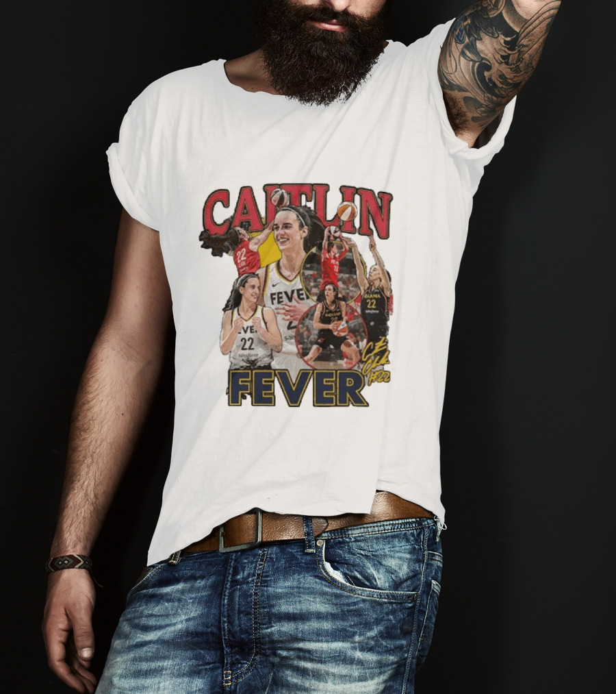 Caitlin Clark 22 Indiana Fever WNBPA T-Shirt
