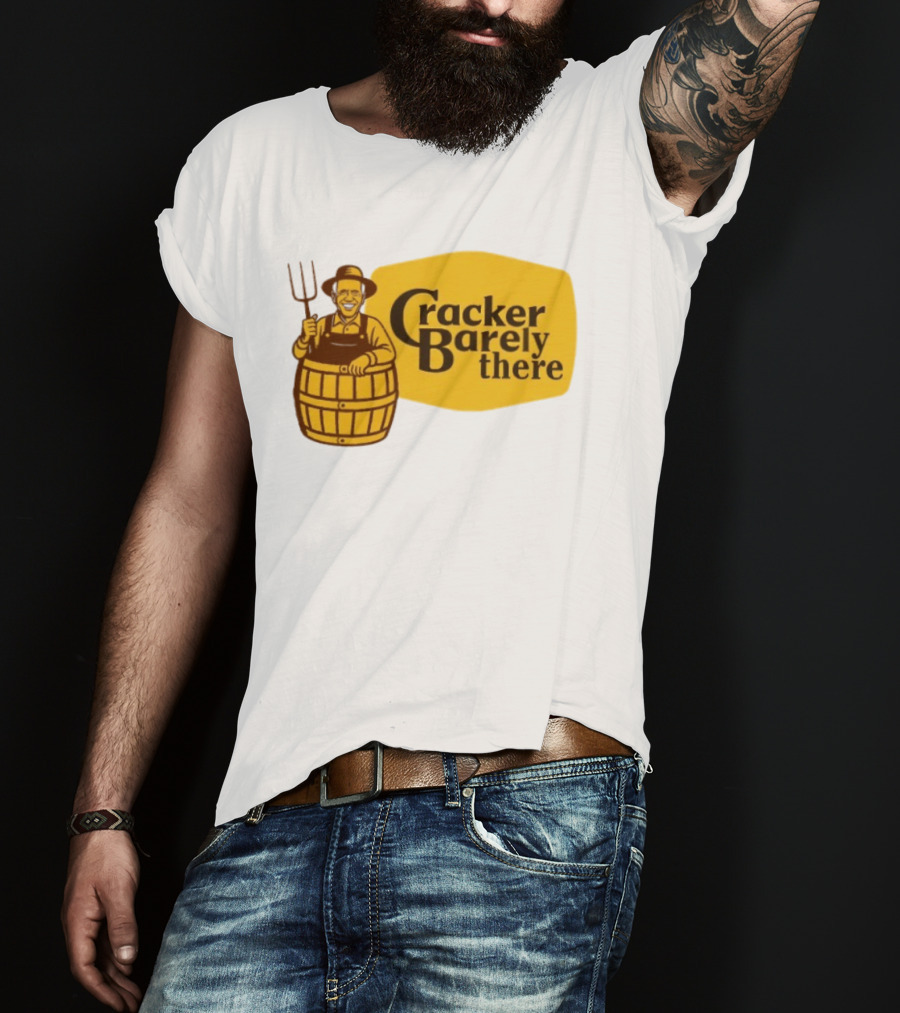 Joe Biden Cracker Barely There Cracker Barrel T-Shirt