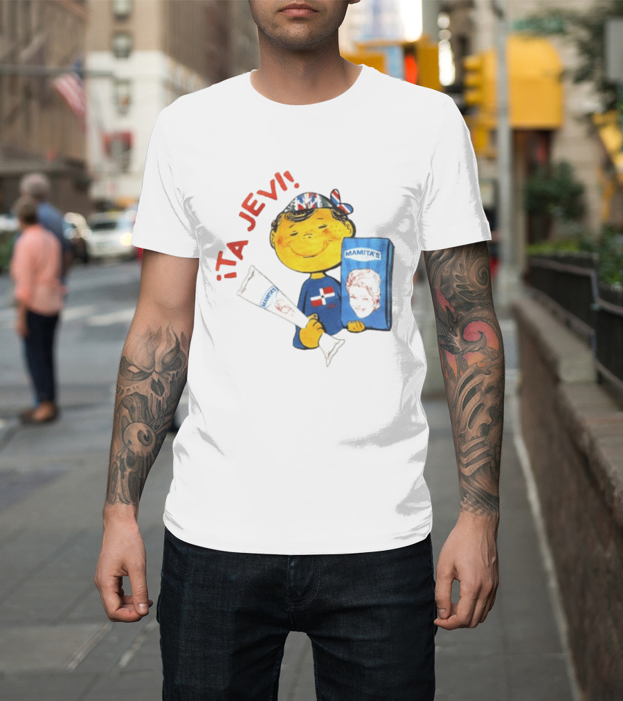 ¡Ta Jevi! Mamita's Ice Cream Dominican Packaging T-Shirt