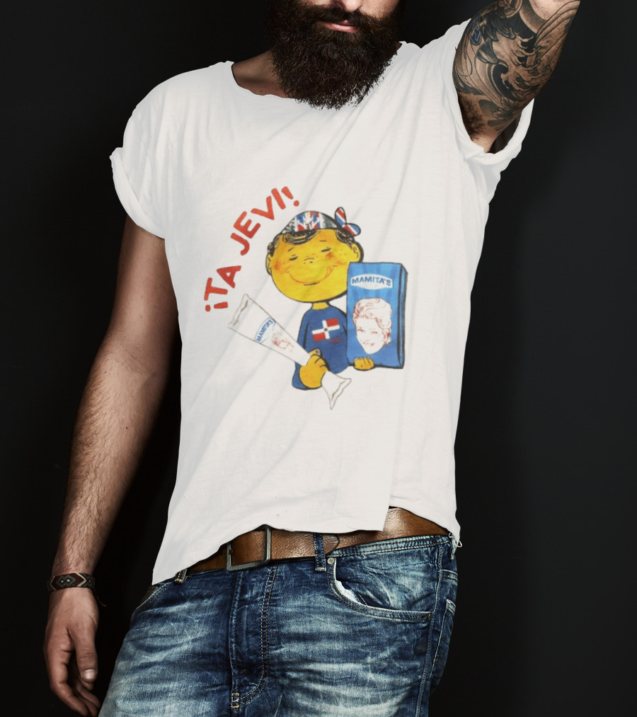 ¡Ta Jevi! Mamita's Ice Cream Dominican Packaging T-Shirt