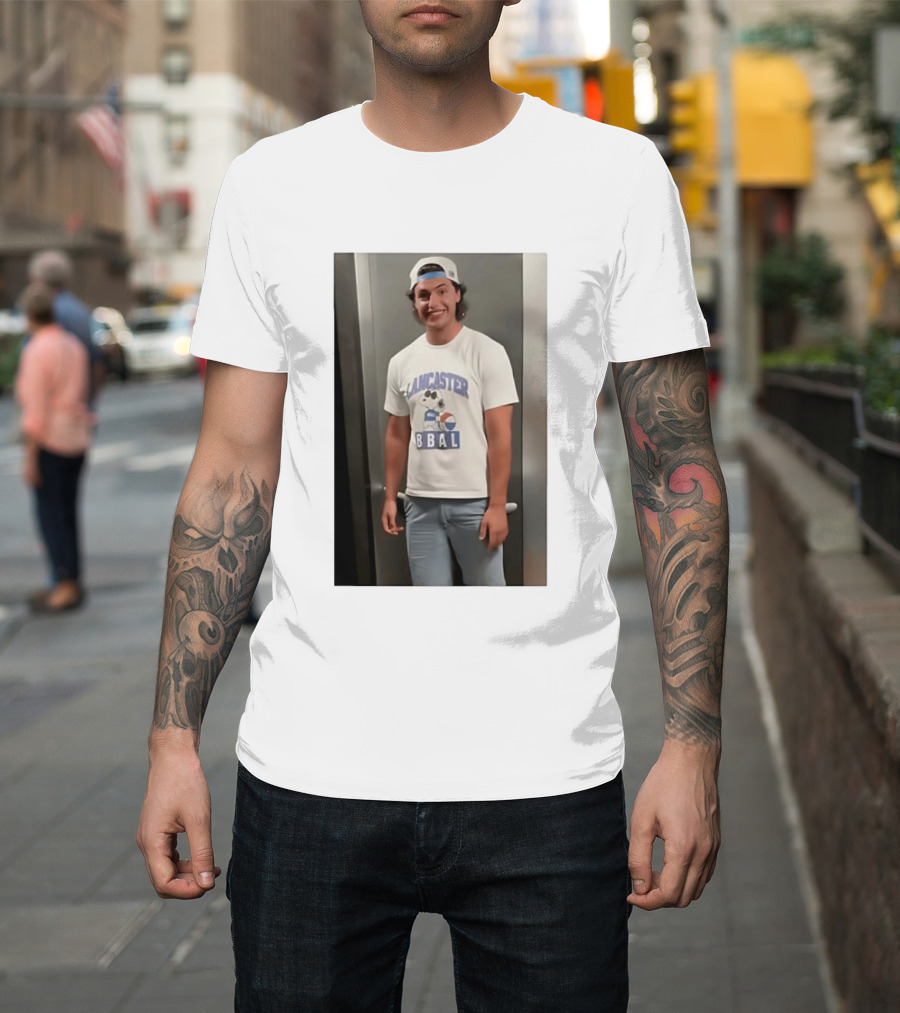 Snoopy Lancaster Basketball BBAL Vintage Peanuts Sports Cartoon T-Shirt