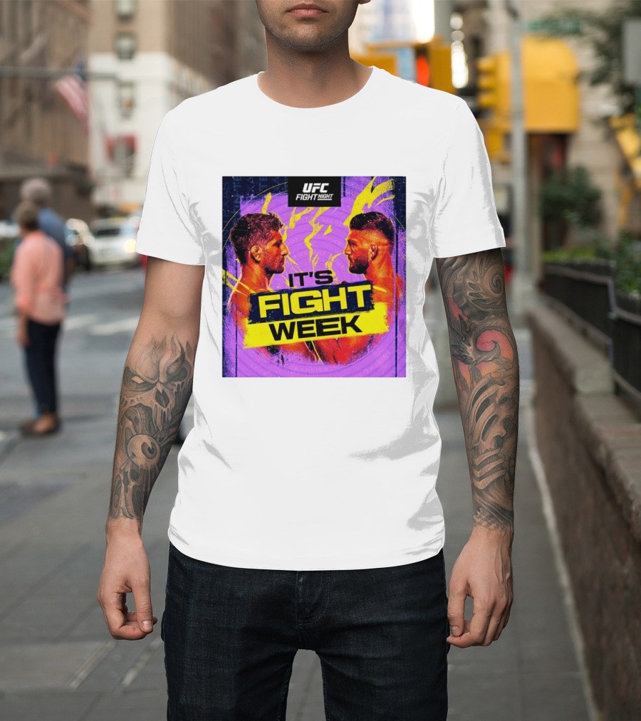 UFC Fight Night It's Fight Week Austin Showdown Giddy Up T-Shirt