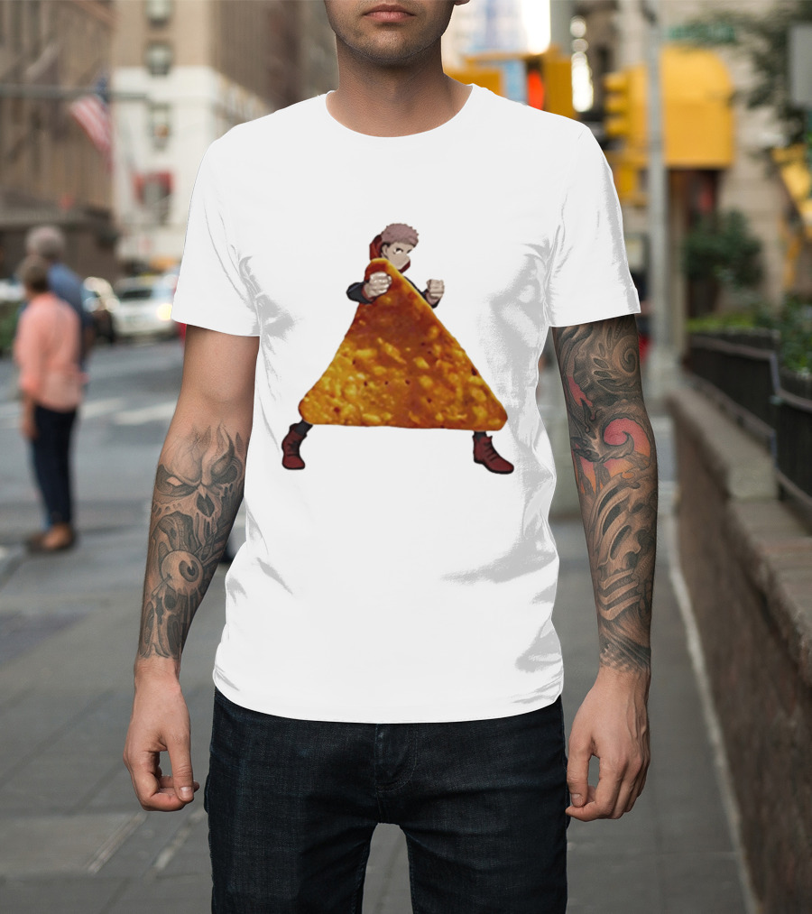 Yuji Itadori Dorito Jujutsu Kaisen Anime T-Shirt