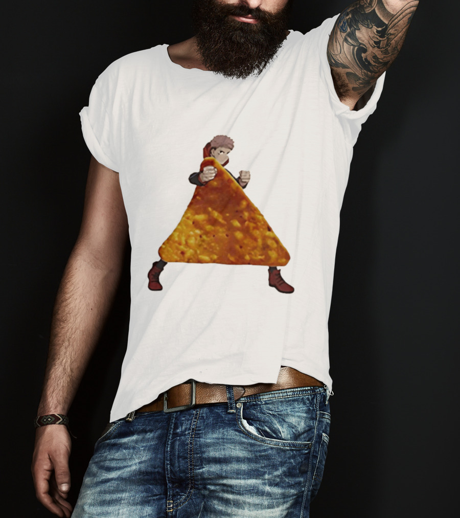 Yuji Itadori Dorito Jujutsu Kaisen Anime T-Shirt