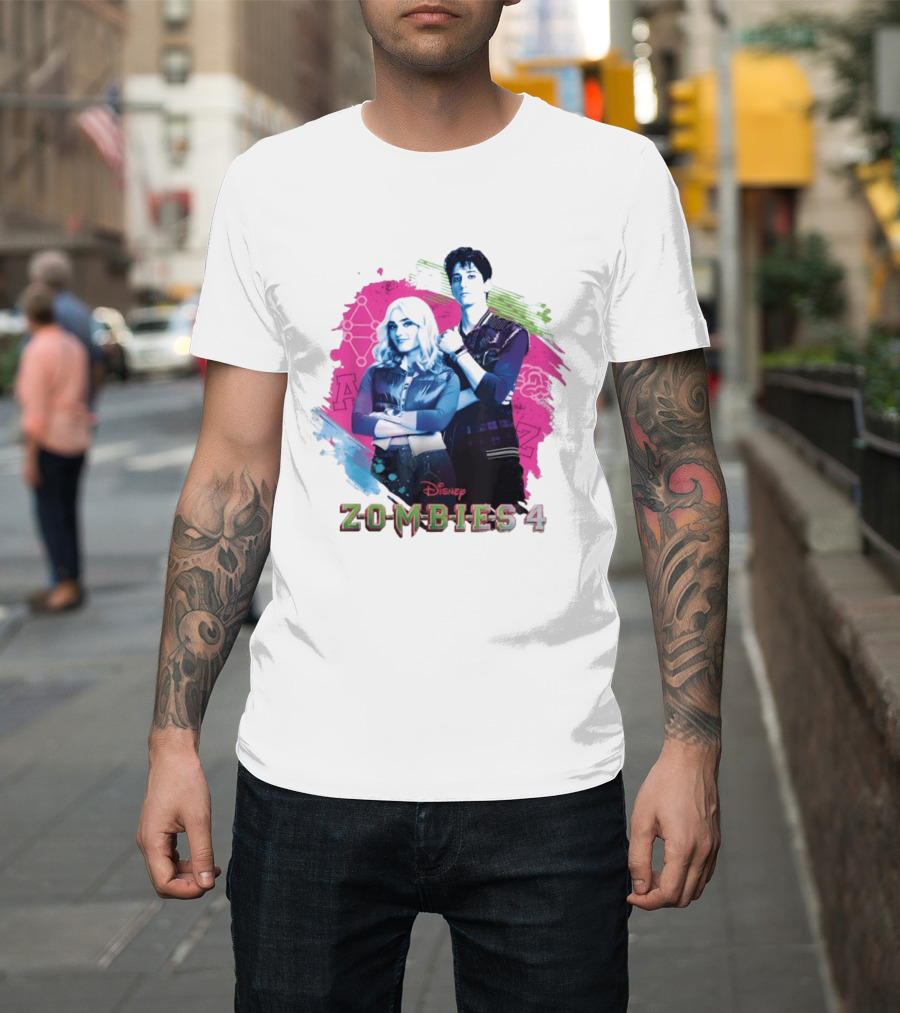 Zed And Addison Disney Zombies 4 Dawn Of The Vampires Movie T-Shirt