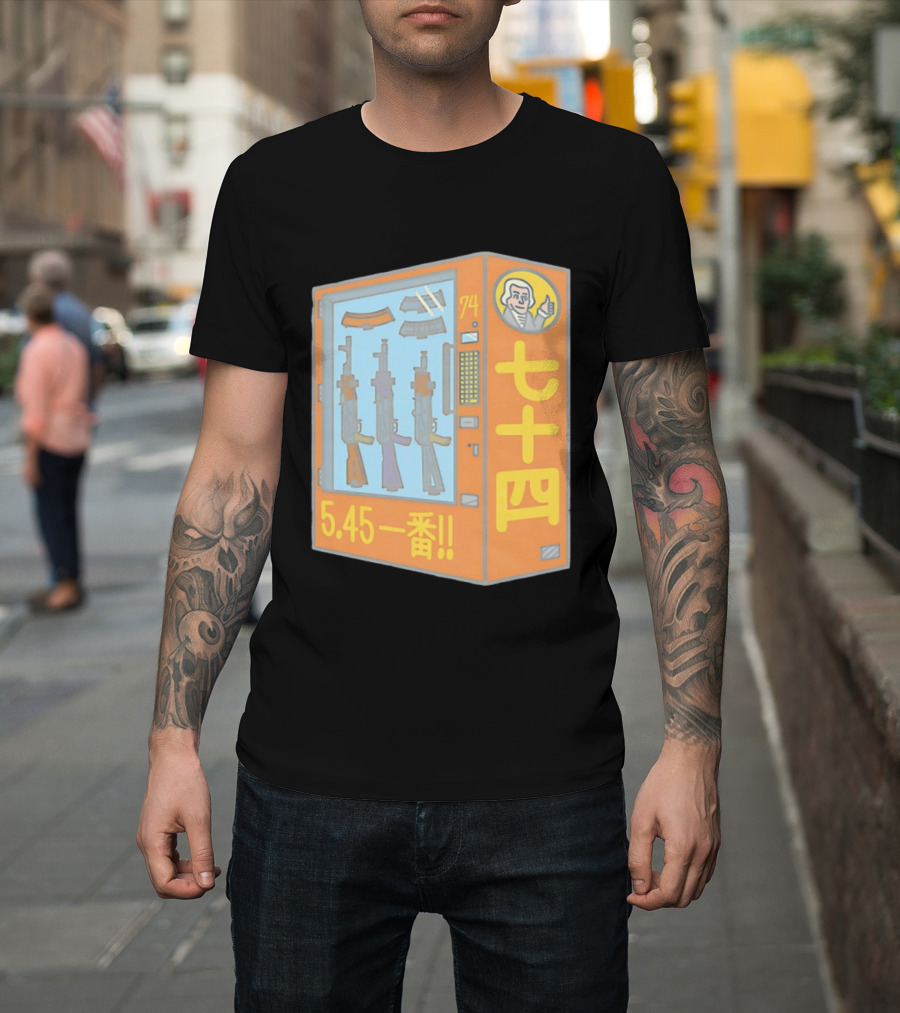 Vending Machine 74 Seven Four 5.45 Ichiban T-Shirt