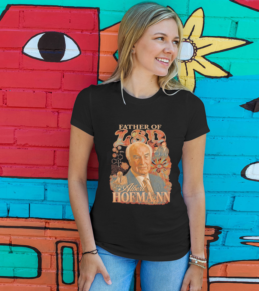 Father Of LSD Albert Hofmann Psychedelic T-Shirt