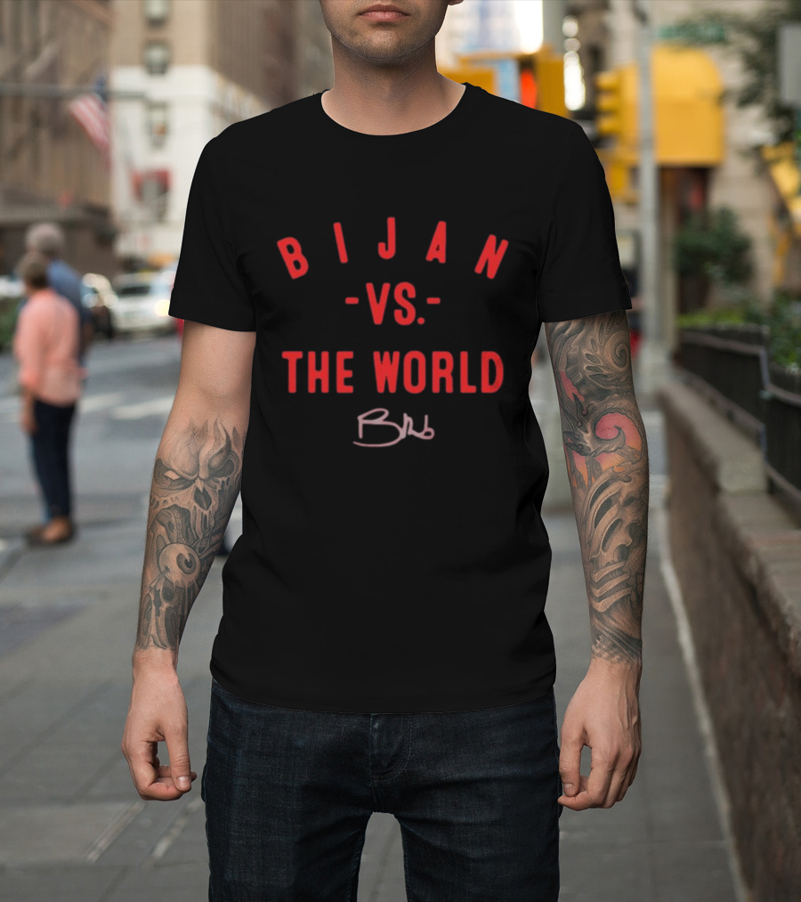 Bijan Vs The World Atlanta Falcons Signature Edition T-Shirt
