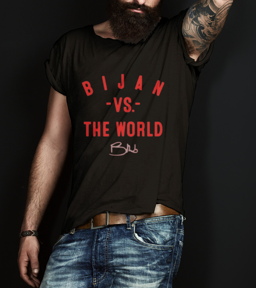 Bijan Vs The World Atlanta Falcons Signature Edition T-Shirt