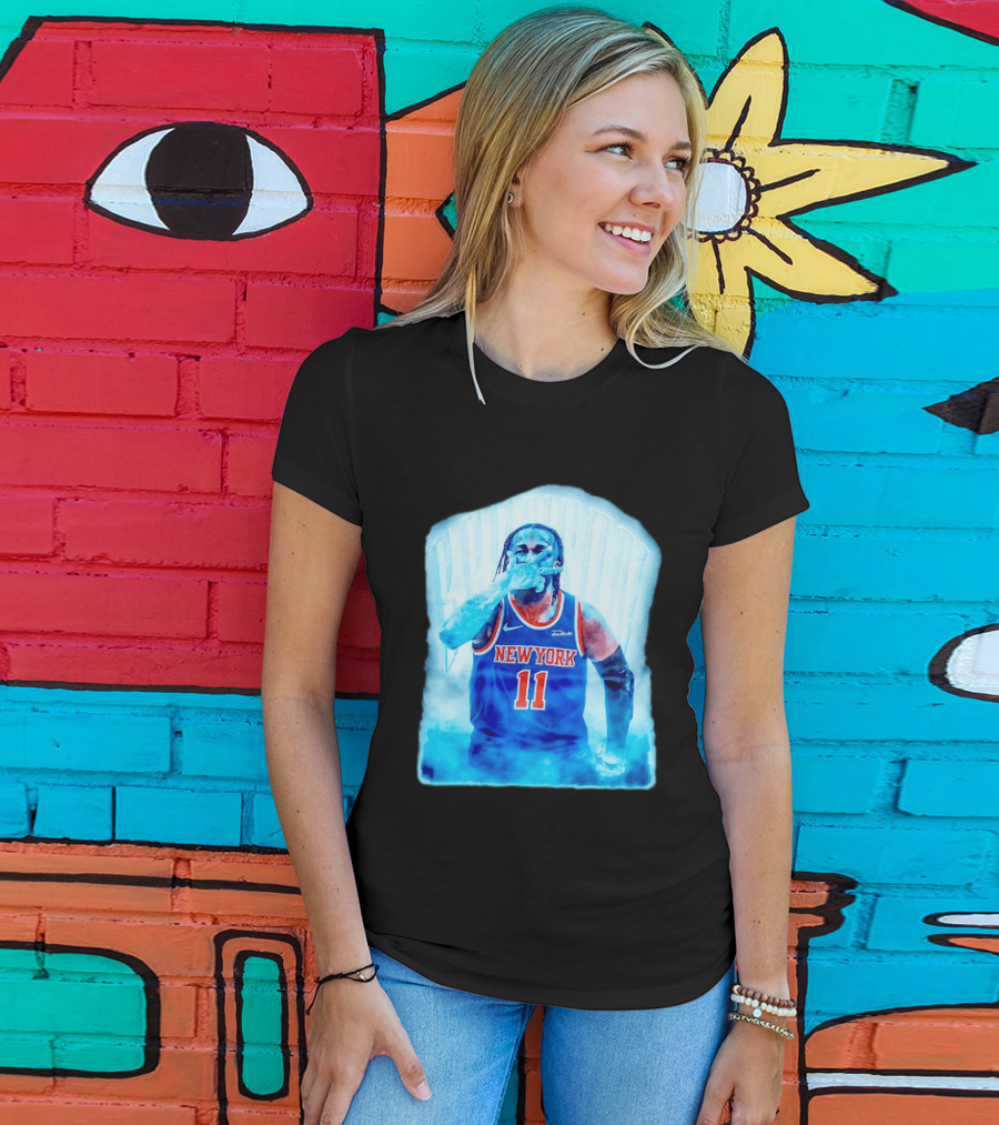 Jalen Brunson New York Knicks Number 11 NBA Basketball Player T-Shirt