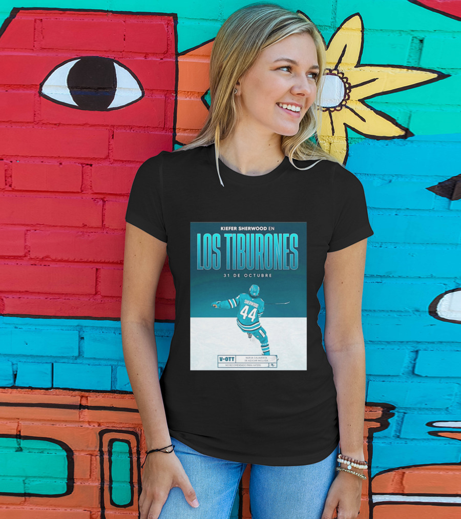 Kiefer Sherwood En Los Tiburones 31 De Octubre V OTT Nueva Calaverita De Azúcar Incluida T-Shirt