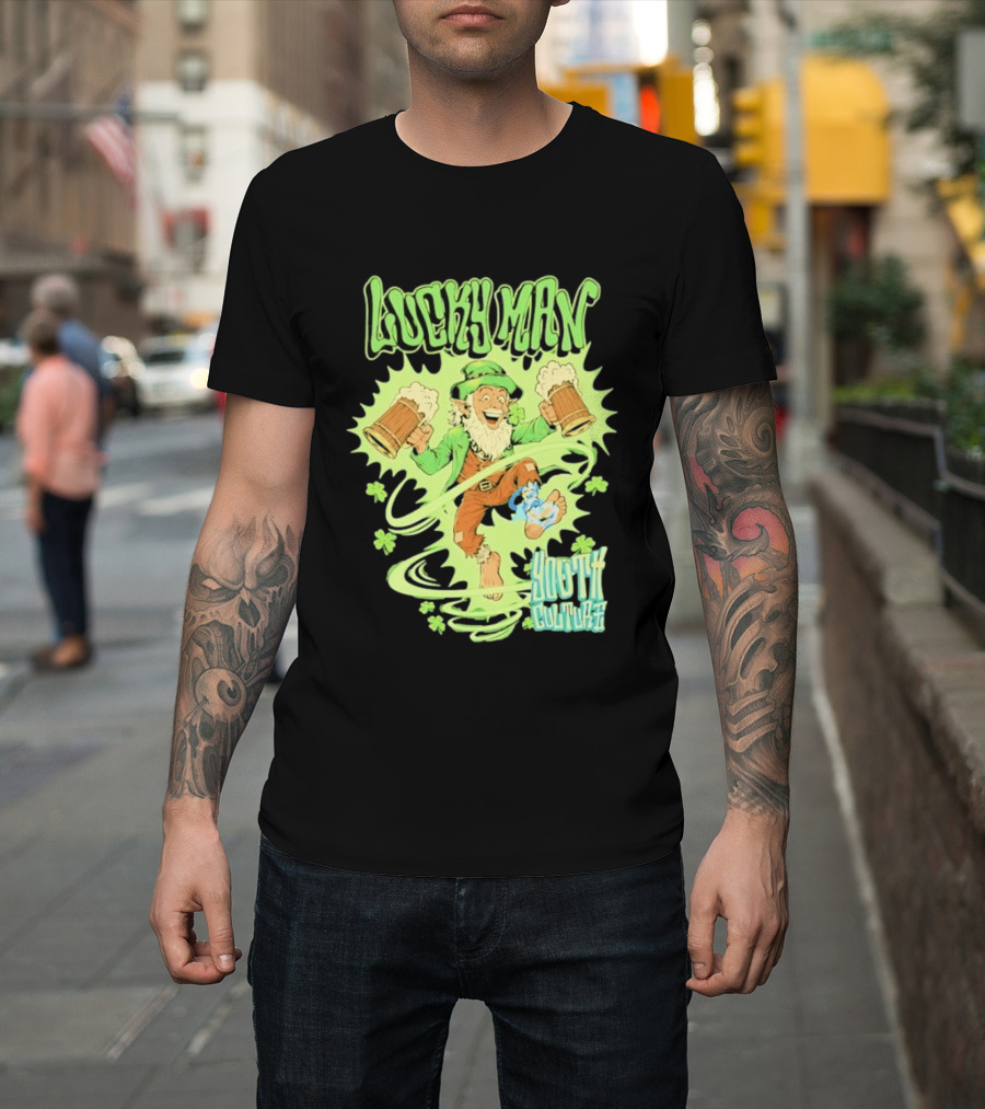Lucky Man Leprechaun Youth Culture More Than Movement St Patricks Day T-Shirt