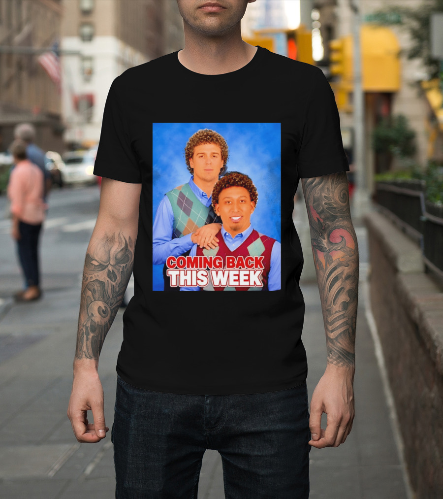 Edwin Diaz Kíke Hernandez Step Brothers Coming Back This Week T-Shirt