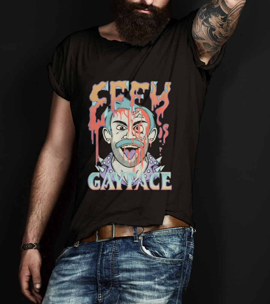 Effy Gayface Skins Cult TV Colorful T-Shirt