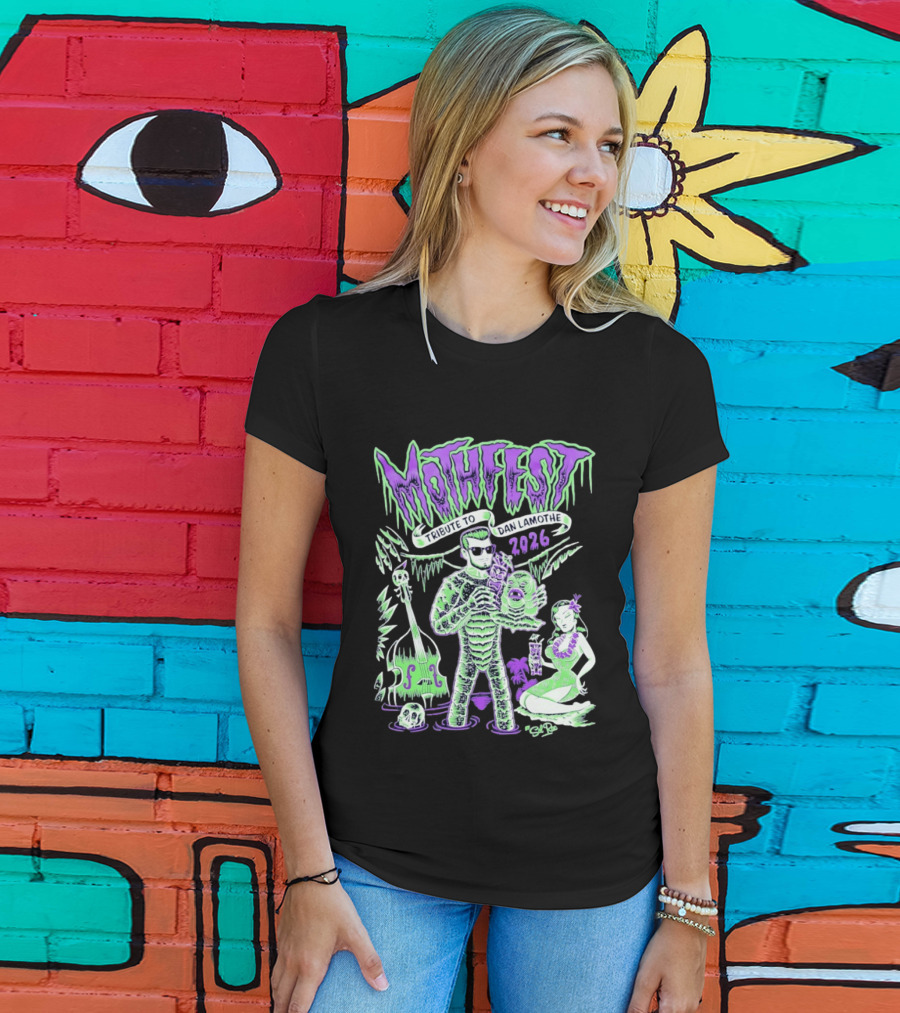 Mothfest Tribute To Dan Lamothe 2026 Creature T-Shirt
