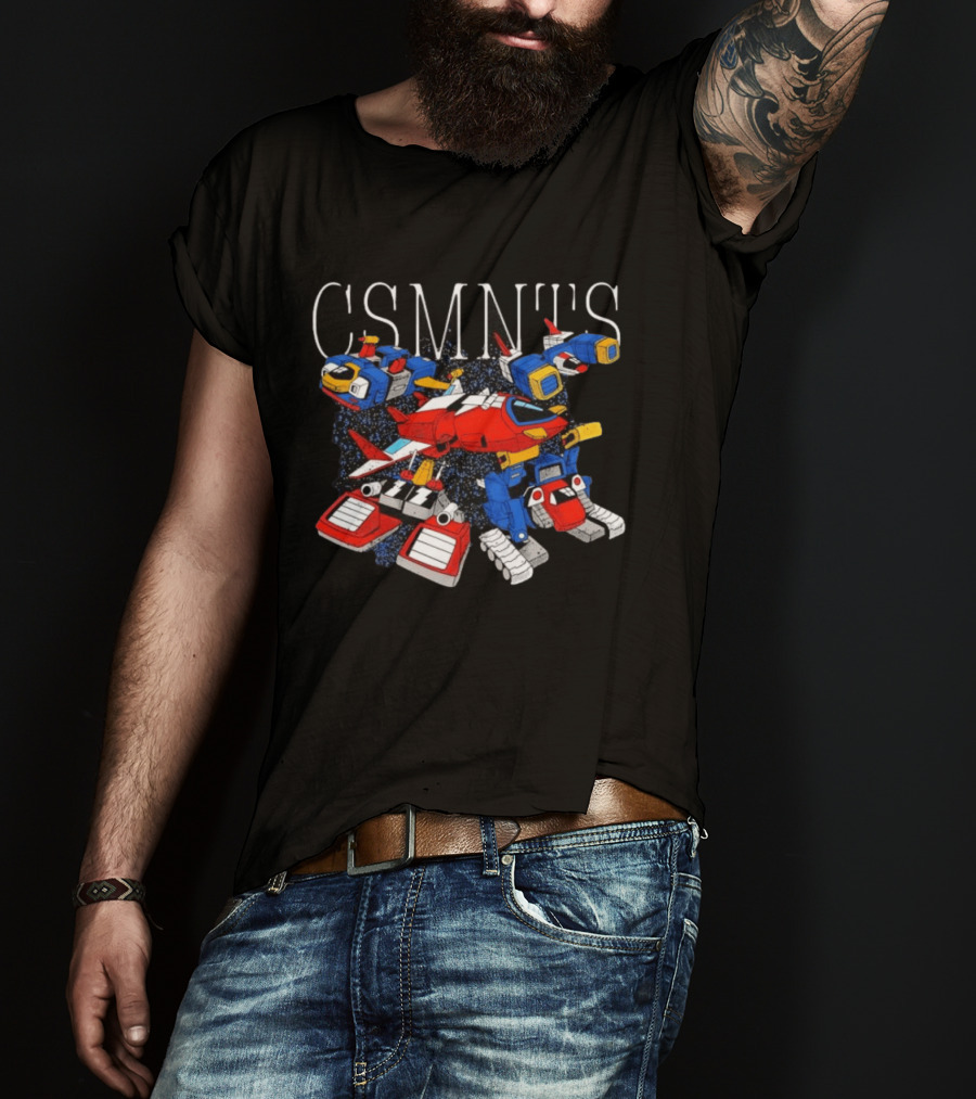 Voltes V CSMNTS Chodenji Machine Toei Animation Retro Mecha Robot T-Shirt