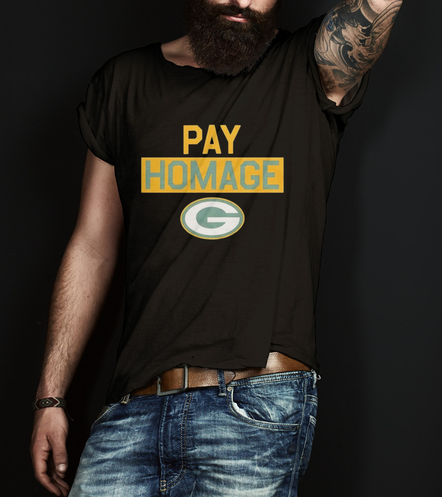 Green Bay Packers Pay Homage With Iconic G T-Shirt
